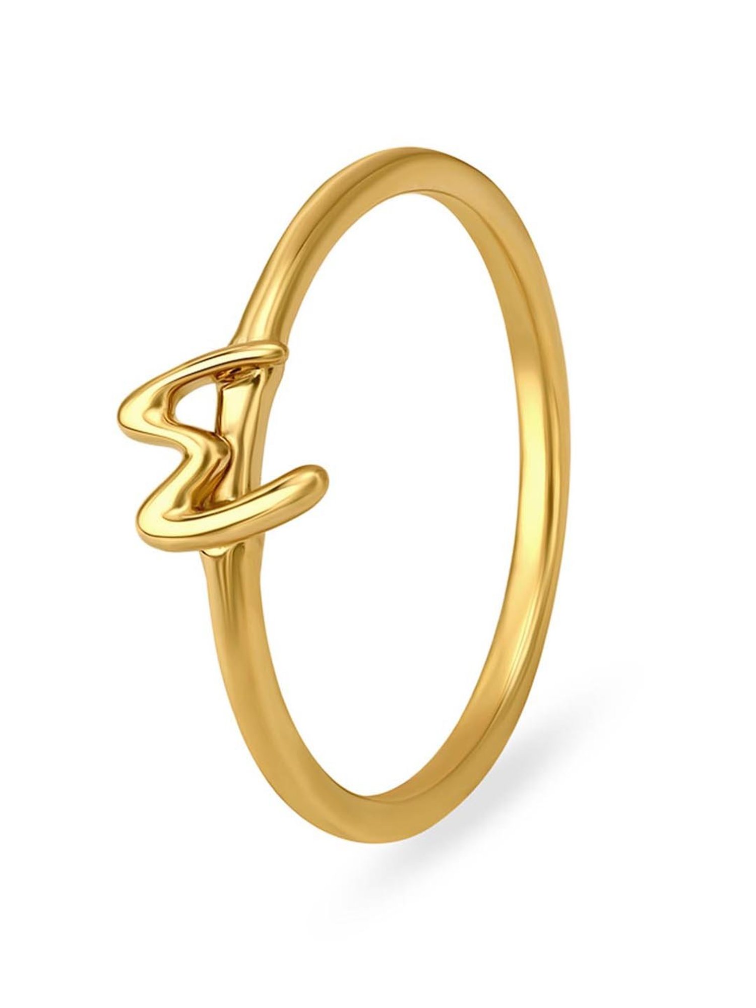 Buy Gold Letter C Ring Online In India - Etsy India