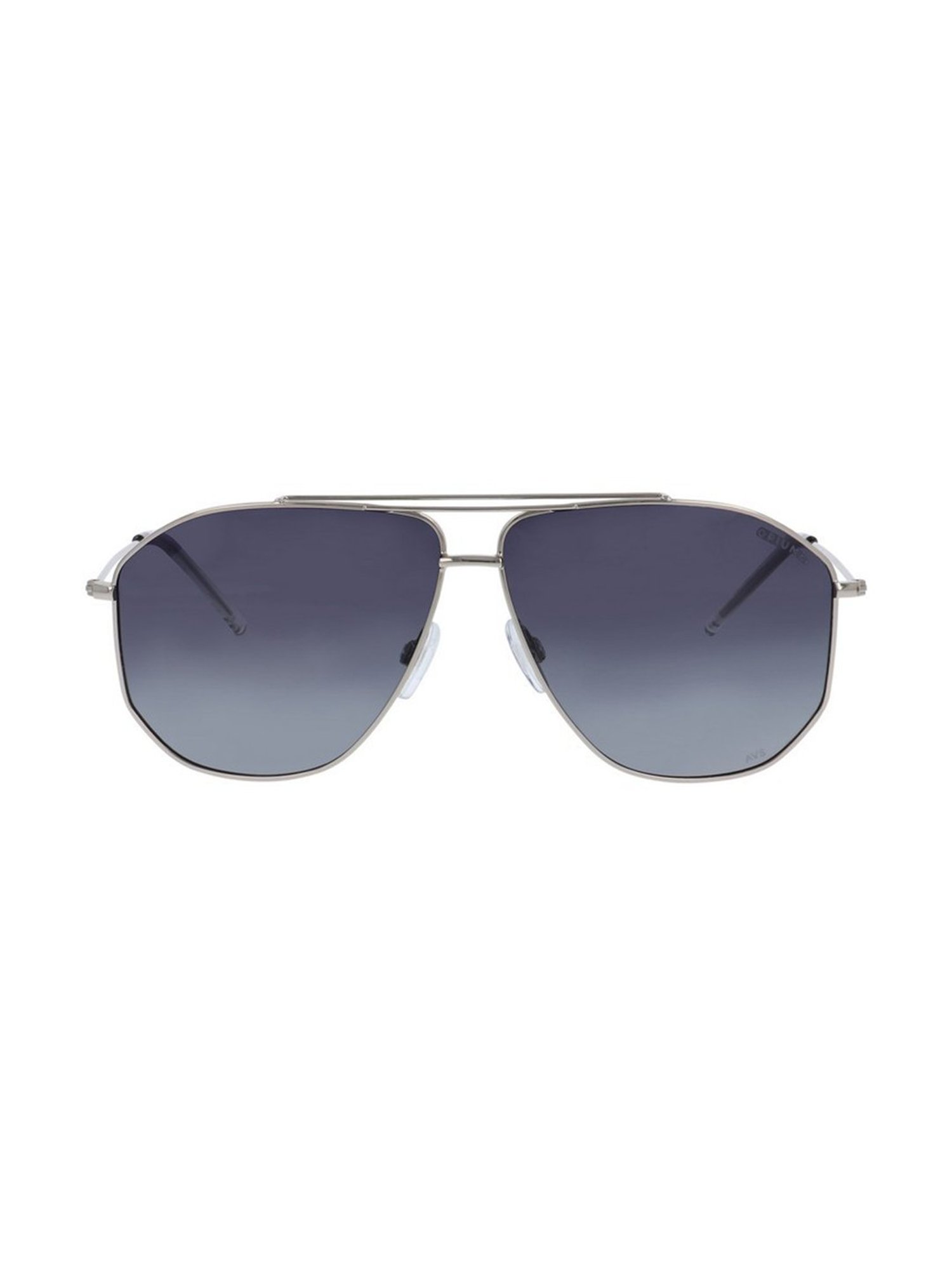 Retro Modern Geometric Flat Top Color Tone Aviator Sunglasses - zeroUV