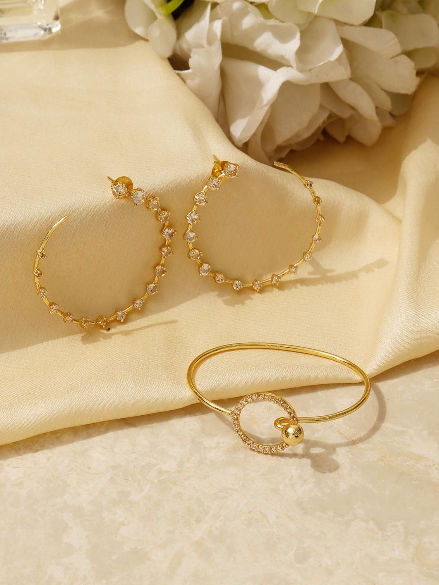 Buy Silver Jewellery Sets for Women by Zavya Online | Ajio.com