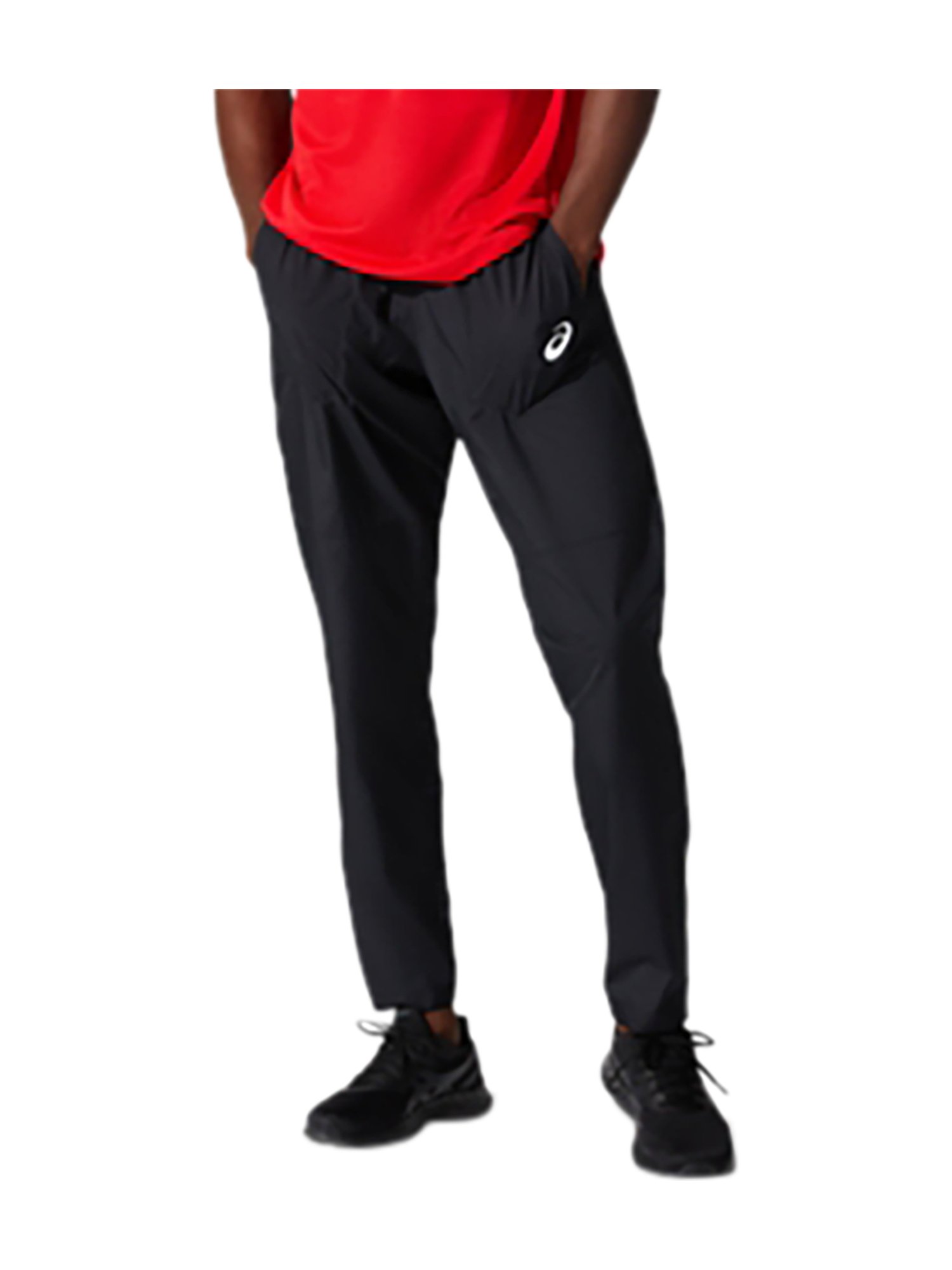 Buy Asics Black Mid Rise Track Pants for Men Online @ Tata CLiQ