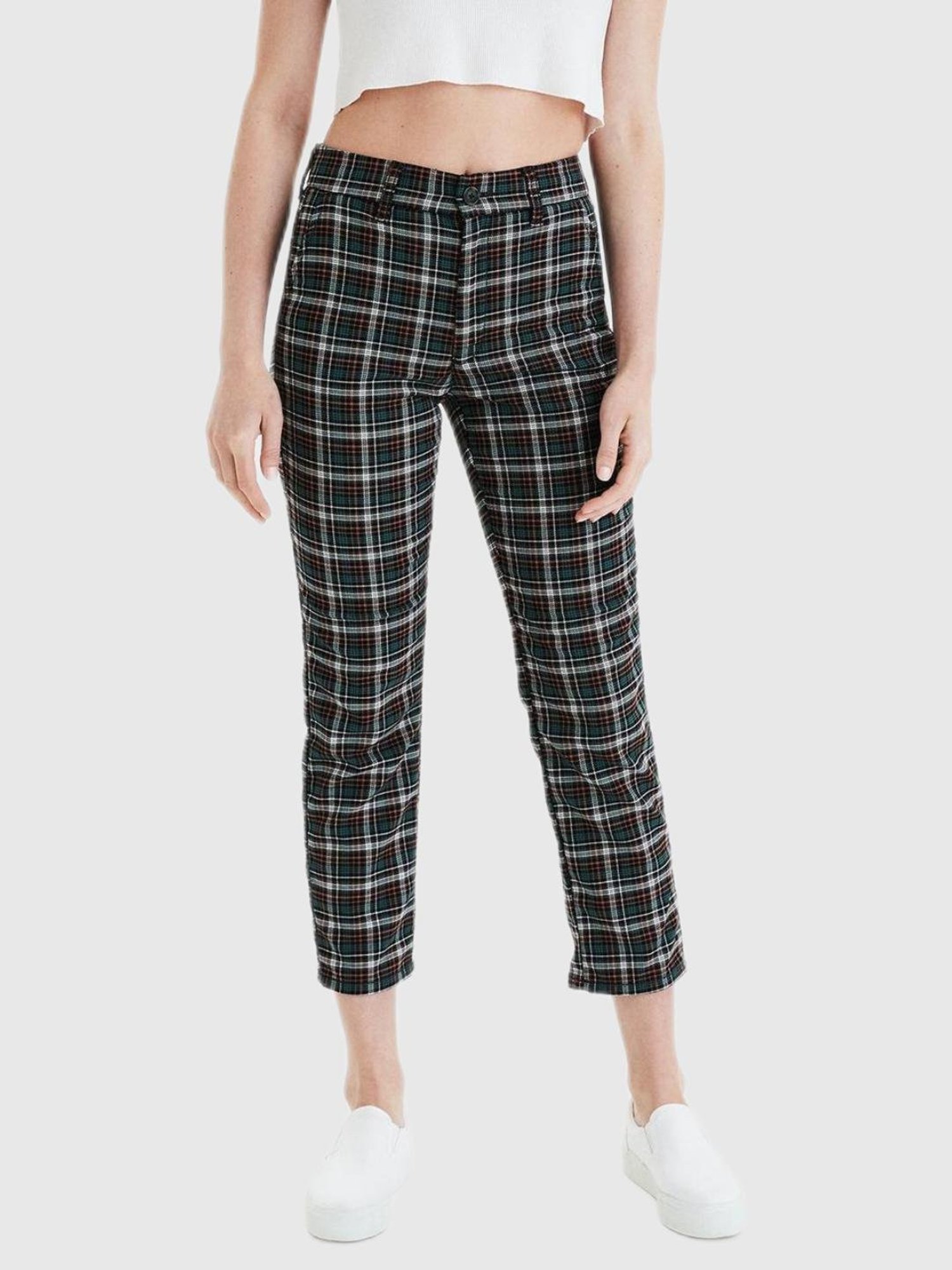 Plaid pants american hot sale eagle