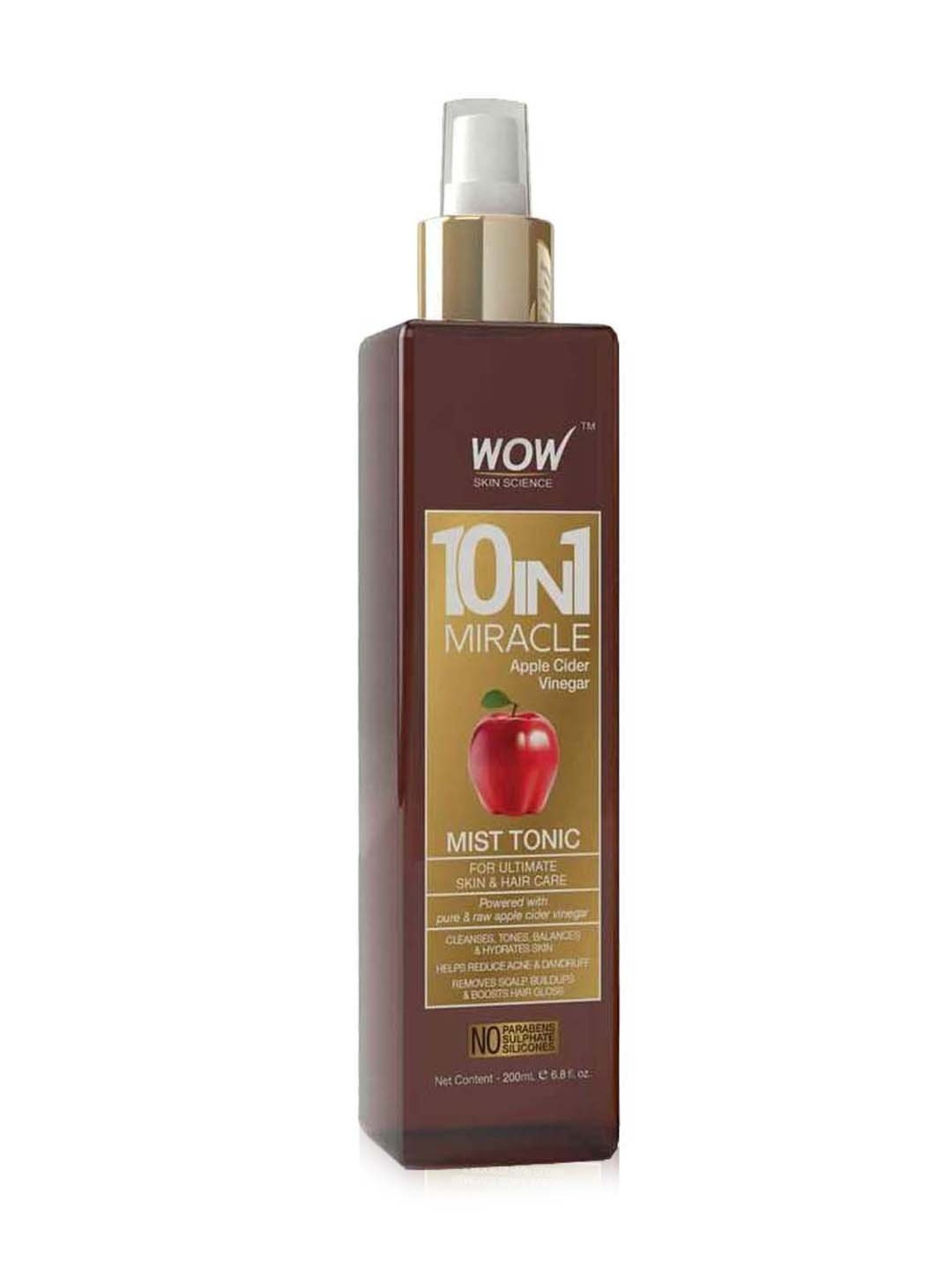 Buy WOW Skin Science 10 in 1 Miracle Mist Tonic - 200 ml Online At Best  Price @ Tata CLiQ
