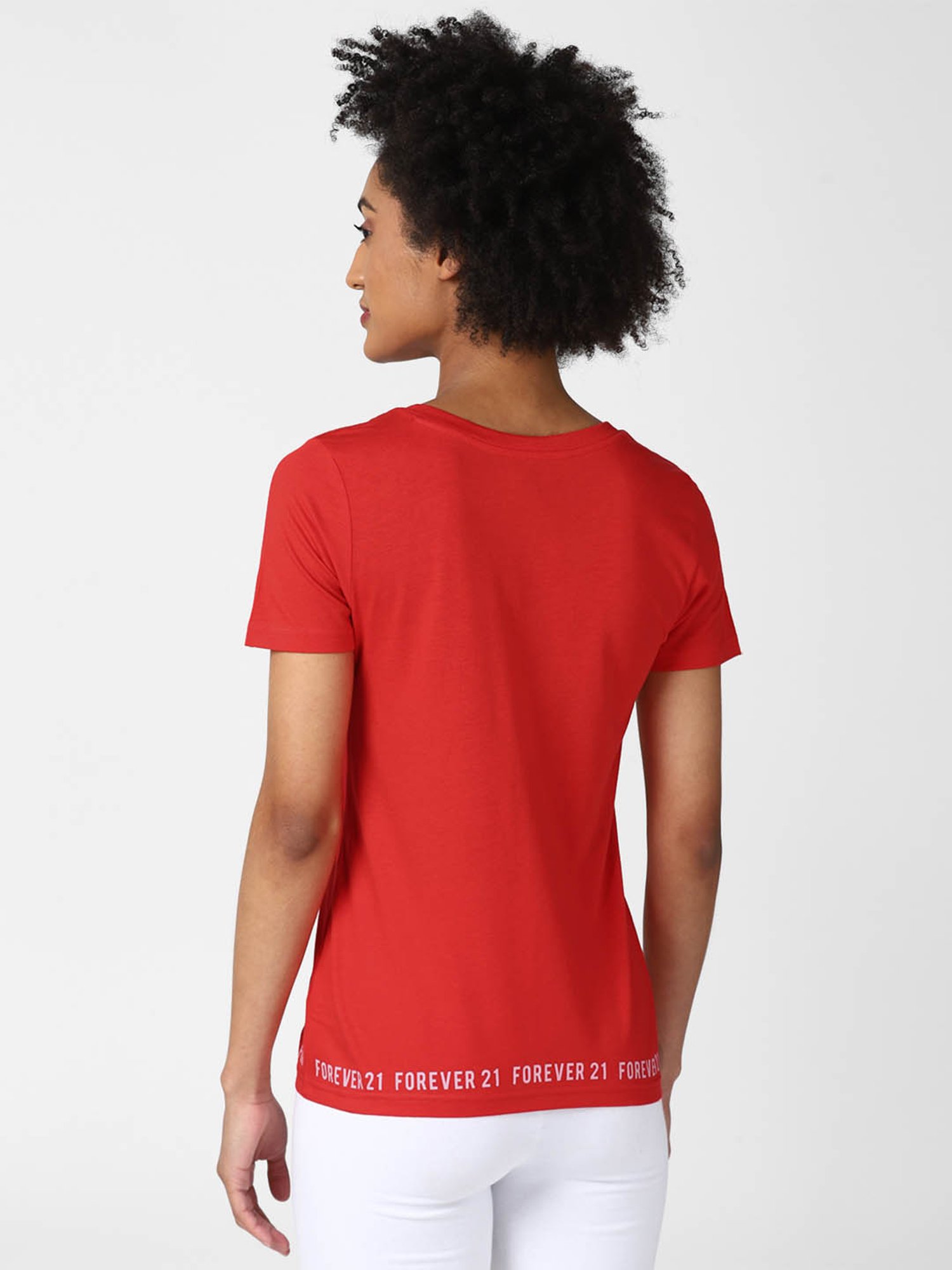 forever 21 red shirt