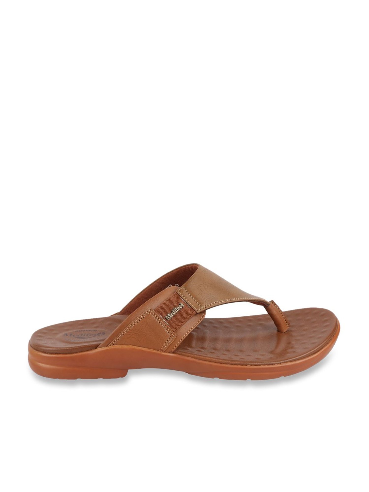 Buy MediFeet Women s Brown Toe Ring Sandals for Men at Best Price