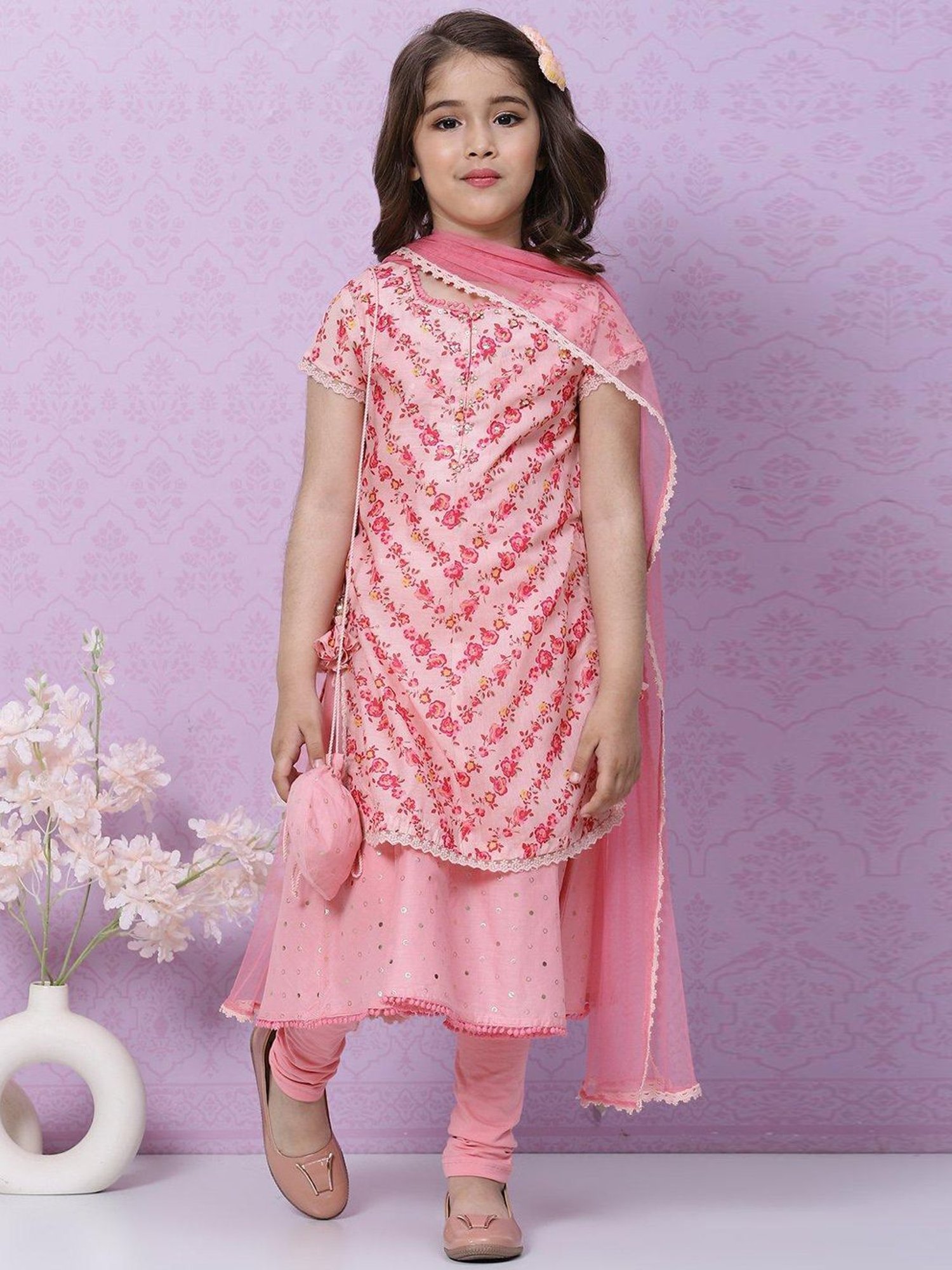 Biba girls shop salwar suit set