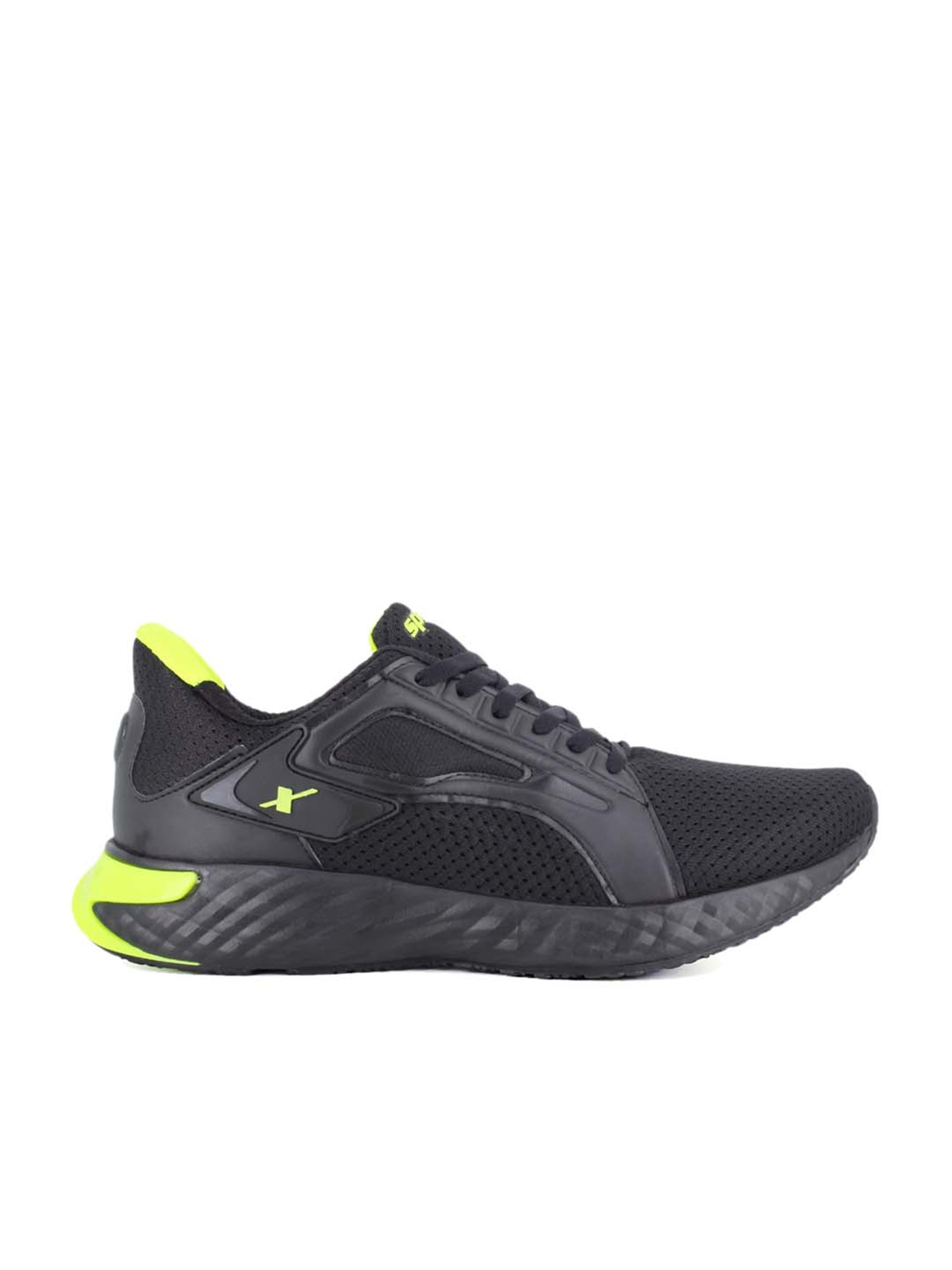 SM 697 Jet Black Running Shoes 