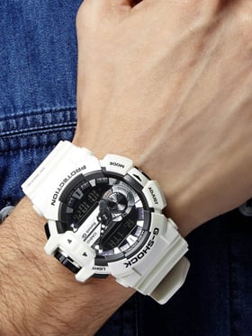 G shock store gba 400 white