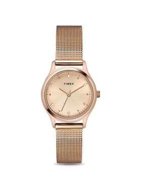 Timex rose gold online ladies watch