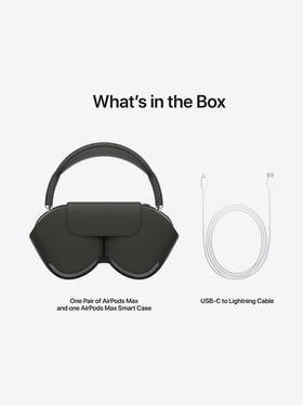 Buy Apple AirPods Max Over the Ear Headphones (Space Grey) Online