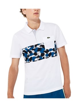 Buy Lacoste Multi Sport Pocket And Print Band Polo T-Shirt for Men