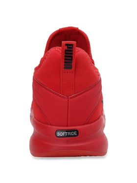 puma softride red shoes