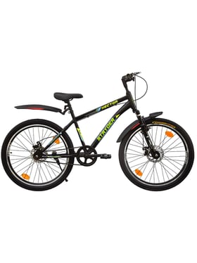 Stryder Matt Black Hector MTB Bicycle 