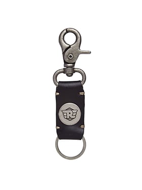 Buy Royal Enfield Black Leather Keychain Online At Best Price