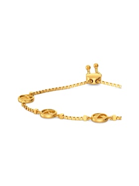 Buy Melorra 18k Gold & Diamond Knitly Attached Bracelet for Women Online At  Best Price @ Tata CLiQ