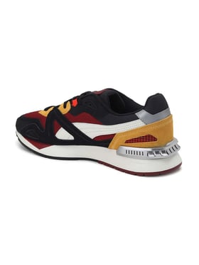 Buy Puma Men's Mirage Mox Suede Trainers Red Casual Sneakers for