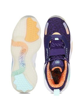 Buy Adidas Kids D.O.N. Issue 3 J Purple Basketball Shoes for Boys