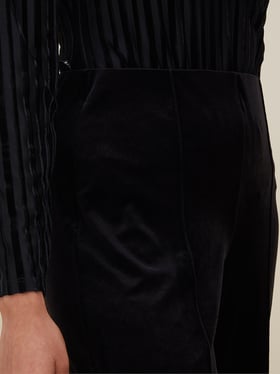 Black Velvet Trouser  Tumuh