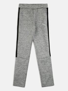 Buy Puma Kids Evostripe B Grey Cotton Slim Fit Trackpants for Boys Clothing  Online @ Tata CLiQ