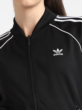 Buy Adidas Originals Black Striped 3D Windbreaker Jacket for Men Online @  Tata CLiQ Luxury