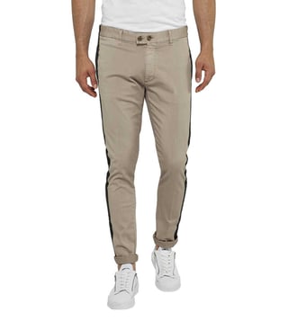 Jersey cargo trousers