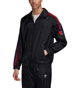 Buy Adidas Originals Black 3D TF 3 STRP TT Regular Fit Jacket for Women  Online @ Tata CLiQ Luxury