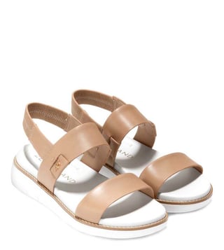 Buy Cole Haan Zerogrand Global Tan Thong Sandals for Women Online