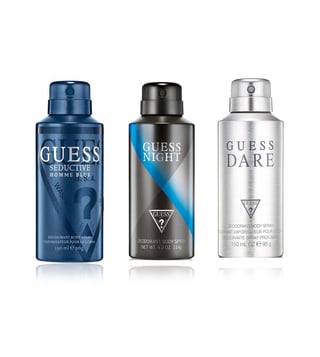 Buy Guess Dare Homme Seductive Homme Blue Night Deo Combo Set