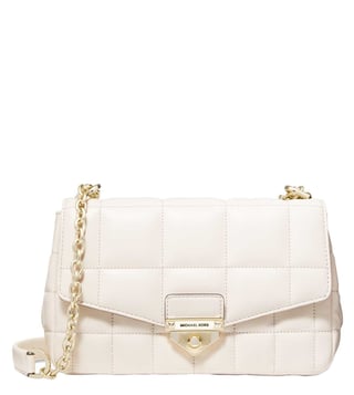 Buy MICHAEL Michael Kors Light Cream Soho Medium Shoulder Bag for Women  Online @ Tata CLiQ Luxury