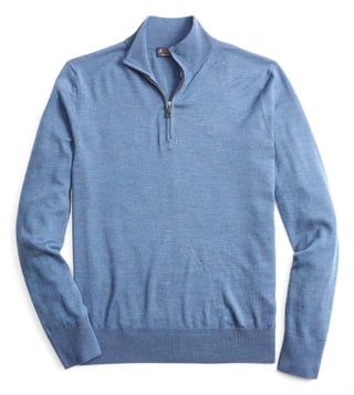 Brooks Brothers Sweaters  Cotton Sailboat Intarsia Sweater Blue - Mens •  Trialera