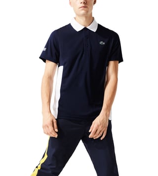 lacoste men's sport technical piqué tennis polo