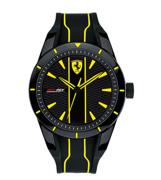 Buy Ferrari 0830482 Redrev Plain 3 Hand Watch for Men Online Tata CLiQ Luxury