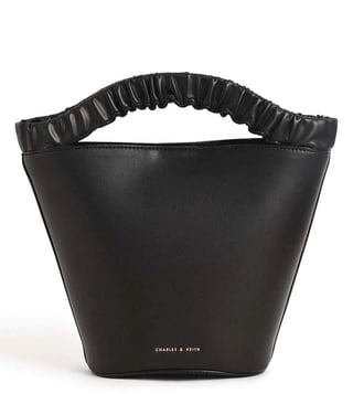Buy Charles & Keith Black Small Chunky Chain Bucket Bag for Women Online @  Tata CLiQ Luxury