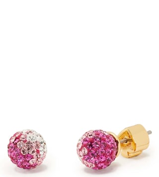 Buy Kate Spade Pink Multi Brilliant Statements Mini Stud Earrings Online @  Tata CLiQ Luxury