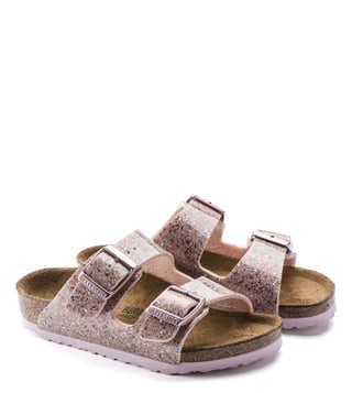 Buy Birkenstock Kids Arizona Cosmic Sparkle Rose Multi Slide