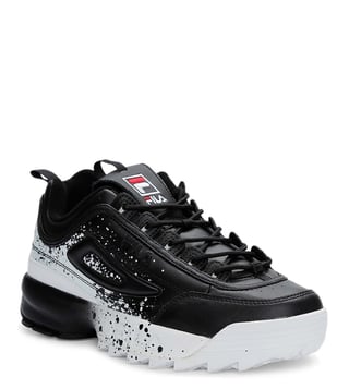 Buy FILA Heritage Disruptor II Black Men Sneakers Online Tata CLiQ Luxury