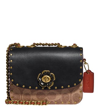 Buy Coach Black Kitt Small Messenger Bag for Women Online @ Tata CLiQ Luxury