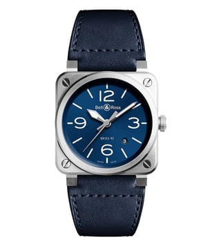 Buy Bell Ross BR0392 BLU ST SCA BR 03 92 Blue Steel Watch for