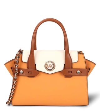 Buy MICHAEL Michael Kors Cider Multi Large Carmen Satchel for Women Online  @ Tata CLiQ Luxury