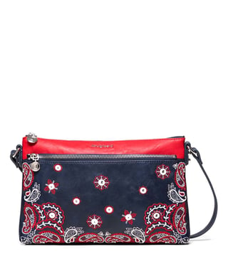 Desigual LARGE - Borsa a mano - blue/blu 