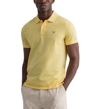 gant yellow shirt