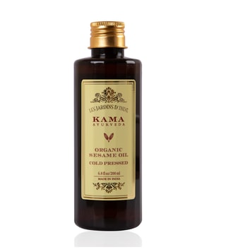 Buy Kama Ayurveda Cold Pressed Organic Sesame Oil 200 ml (Unisex) only at Tata CLiQ Luxury