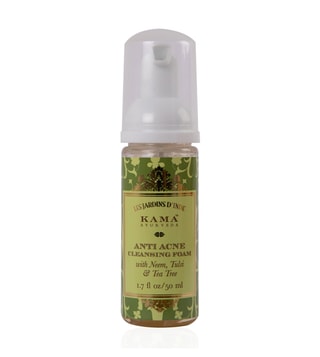 Buy Kama Ayurveda Anti Acne Cleansing Foam 50 ml (Unisex) only at Tata CLiQ Luxury