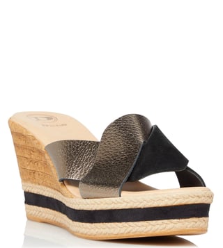 Dune discount wedges black