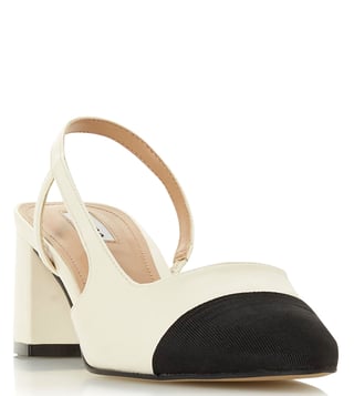 Dune London Women's Ivory Crofts Sling 
