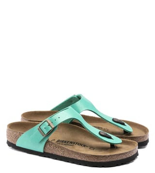 Buy Birkenstock Gizeh Graceful Emerald T Strap Sandals for Women