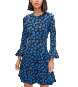 Buy Kate Spade Black Poetic Floral Print Regular Fit Ponte Dress for Women  Online @ Tata CLiQ Luxury