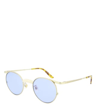 gucci blue round sunglasses