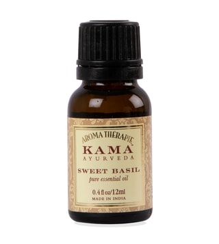 Buy Kama Ayuveda Sweet Basil Pure Essential Oil 12 ml (Unisex) only at Tata CLiQ Luxury