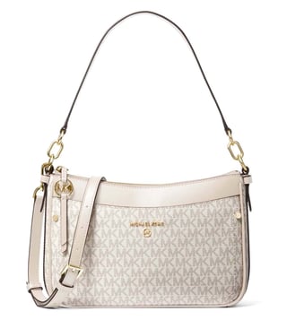 Buy MICHAEL Michael Kors Vanilla & Cream Cross Body Bag for Women Online @  Tata CLiQ Luxury