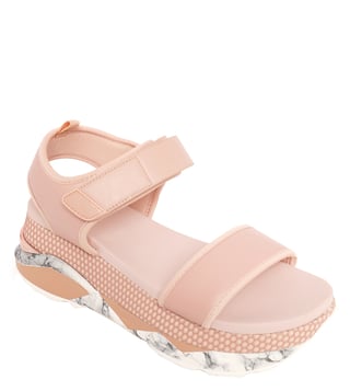 Buy Aldo Pink Zarella Ankle Strap Sandals for Women Online Tata